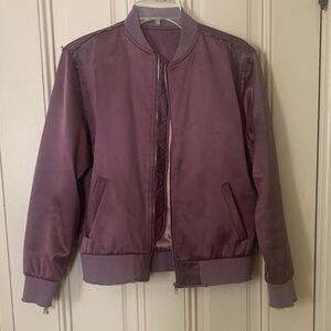 MAP Purple Bomber Jacket